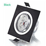 Dimmable LED downlight COB spotlight ceiling light AC85-265V 6w 10w 14w recessed downlight square led panel light