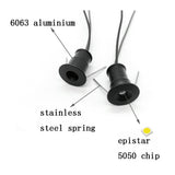 Small Spot LED Spotlight Dimmable 1W 12V 18pcs Downlight Ceiling Lamp Stair Canopy Spot Cabinet Lights 15mm Cutout IP65