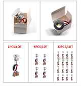 Spot Miniature small spotlight LED ceiling embedded 12-24V shop window display 3W hidden mini downlight