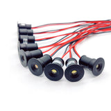 Small Spot LED Spotlight Dimmable 1W 12V 18pcs Downlight Ceiling Lamp Stair Canopy Spot Cabinet Lights 15mm Cutout IP65