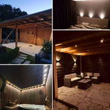 Small Spot LED Spotlight Dimmable 1W 12V 18pcs Downlight Ceiling Lamp Stair Canopy Spot Cabinet Lights 15mm Cutout IP65