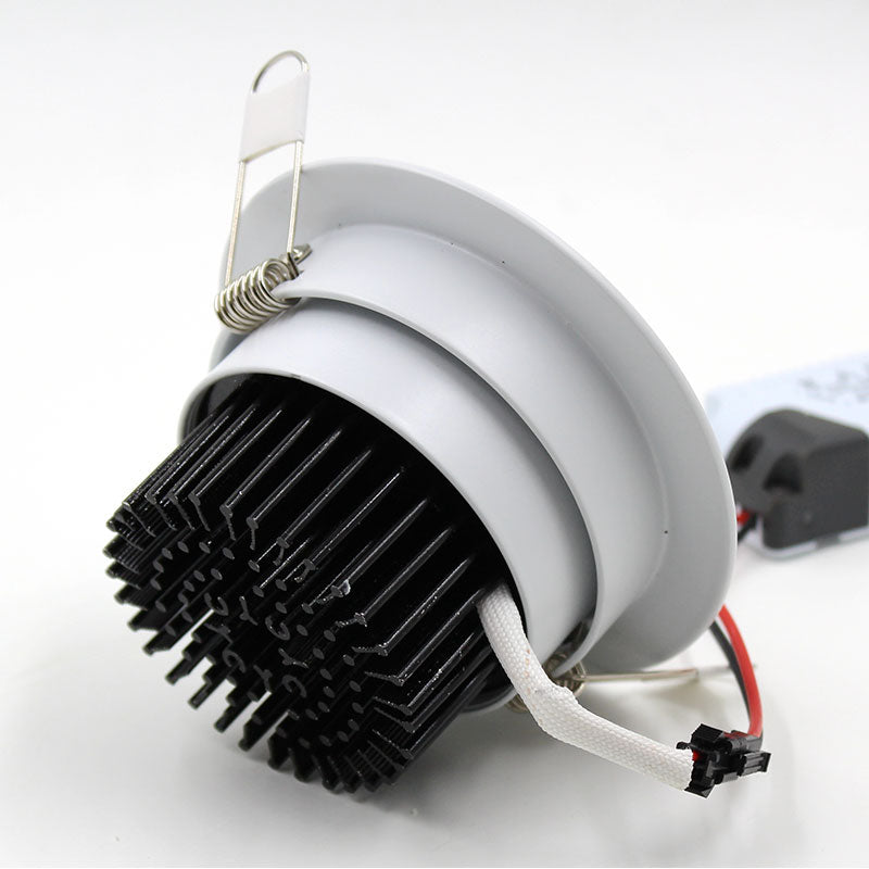 LED Recessed Downlight 4pcs 3W 5W 7W 10W 12W 15W Spot LED DownLights Dimmable AC85-265V 220V 110V LED Spot Recessed Downlight