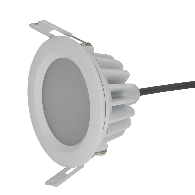 Waterproof IP65 AC 220V 5W /7W/9W/ Driverless dimmable Led panel light Cold white Warm white LED Downlight LED Light
