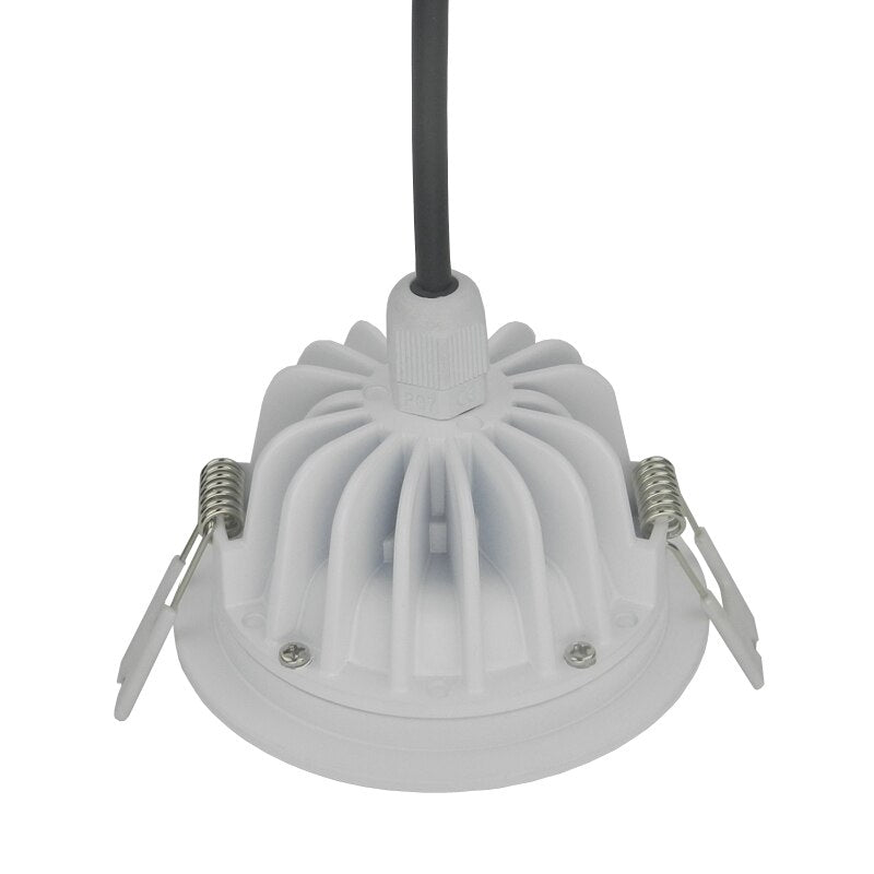 Waterproof IP65 AC 220V 5W /7W/9W/ Driverless dimmable Led panel light Cold white Warm white LED Downlight LED Light
