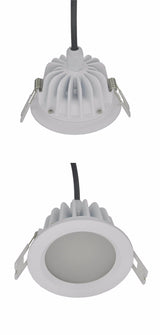 Waterproof IP65 AC 220V 5W /7W/9W/ Driverless dimmable Led panel light Cold white Warm white LED Downlight LED Light