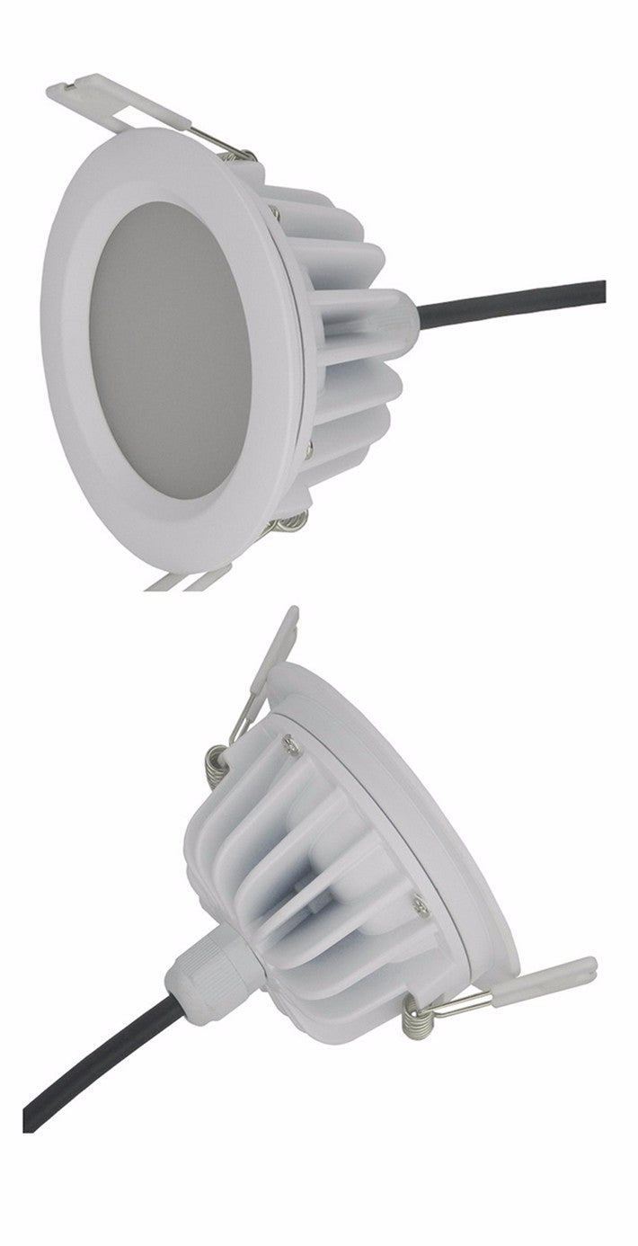 Waterproof IP65 AC 220V 5W /7W/9W/ Driverless dimmable Led panel light Cold white Warm white LED Downlight LED Light