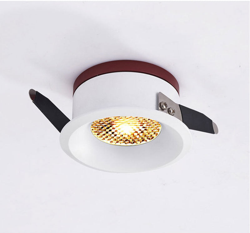 Dimmable LED Anti Glare Recessed Spotlight 5W/7W/9W/12W/15W/18W Honeycomb COB LED Ceiling Lamp Downlight for Indoor lighting