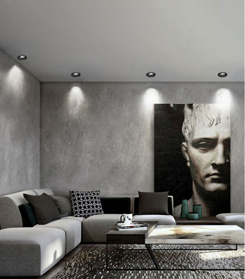 Dimmable LED Anti Glare Recessed Spotlight 5W/7W/9W/12W/15W/18W Honeycomb COB LED Ceiling Lamp Downlight for Indoor lighting