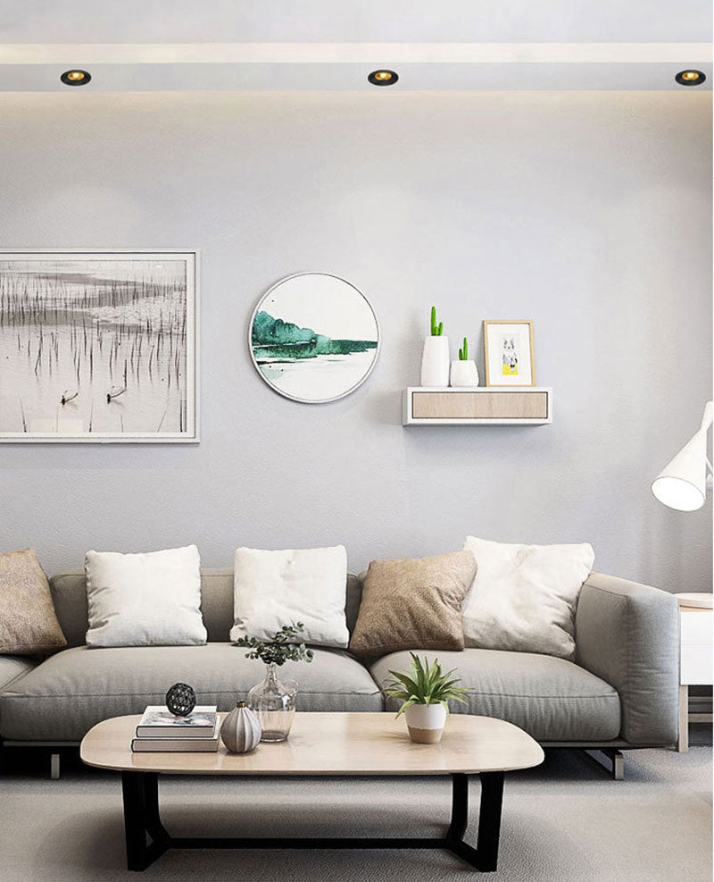 Dimmable LED Anti Glare Recessed Spotlight 5W/7W/9W/12W/15W/18W Honeycomb COB LED Ceiling Lamp Downlight for Indoor lighting