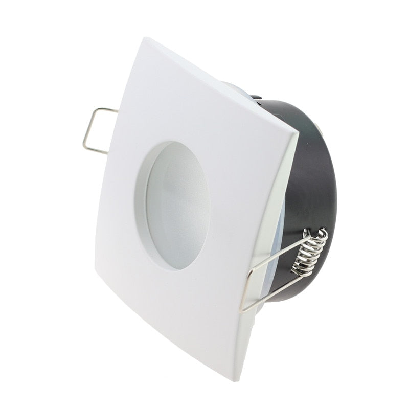 IP65 Downlight Fixture Led Recessed Fitting Fixture GU10 MR16 70mm Cutout LED Halogen Bulbs Downlight Frame Fitting Fixture