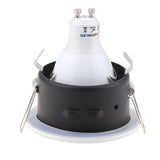 IP65 Downlight Fixture Led Recessed Fitting Fixture GU10 MR16 70mm Cutout LED Halogen Bulbs Downlight Frame Fitting Fixture