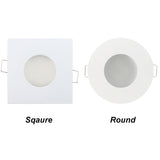 IP65 Downlight Fixture Led Recessed Fitting Fixture GU10 MR16 70mm Cutout LED Halogen Bulbs Downlight Frame Fitting Fixture