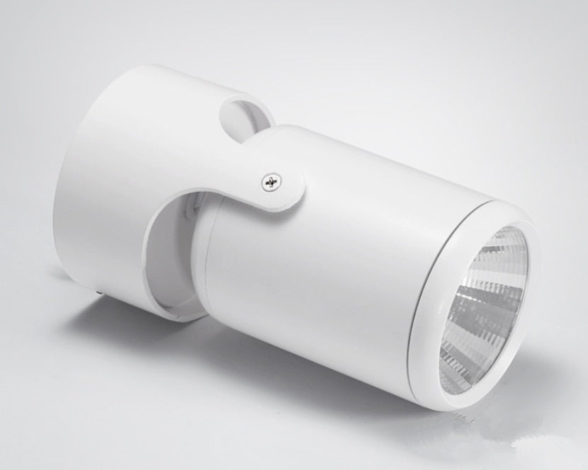 Dimmable high quality rotating LED downlight surface mounted adjustment COB ac85-265V 10W 15W LED ceiling light spotlight