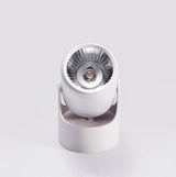 Dimmable high quality rotating LED downlight surface mounted adjustment COB ac85-265V 10W 15W LED ceiling light spotlight