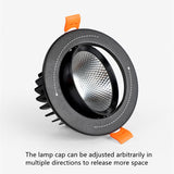 Led Embedded Ceiling Lamp Dimming Led Downlight Shower Universal Joint Decoration 8W Brightness IP65 Waterproof Embedded Lights