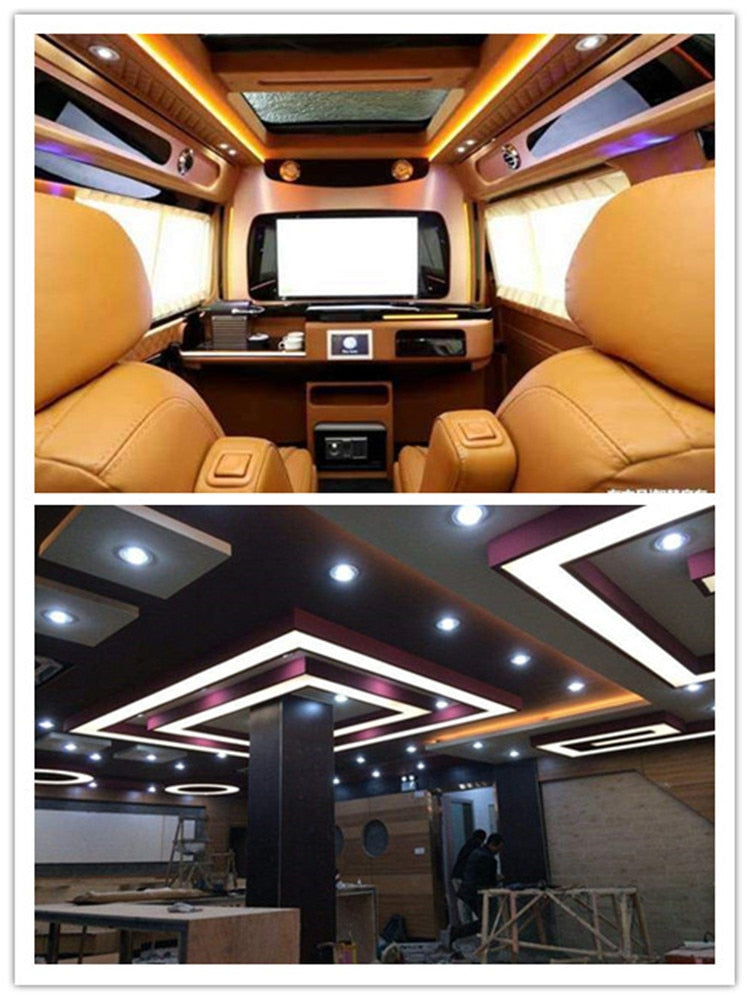 DY-DL90 6W Marine Yacht Ship Spot IP67 Kitchen Bathroom Downlight Ceiling Down Lamp Caravan RV Cabinet LED Interior Boat Light