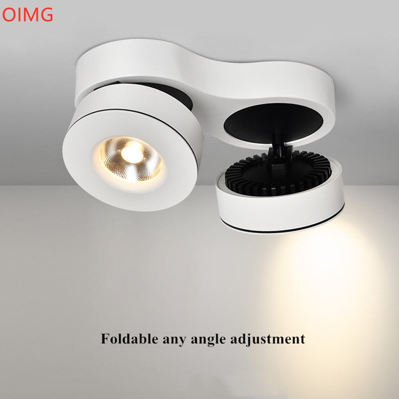 2021 New Style High quality Super Bright Dimmable Surface Mounted LED Downlight 20W 24W 30W 36W 40W COB LED Ceiling Lamp Spot Lights