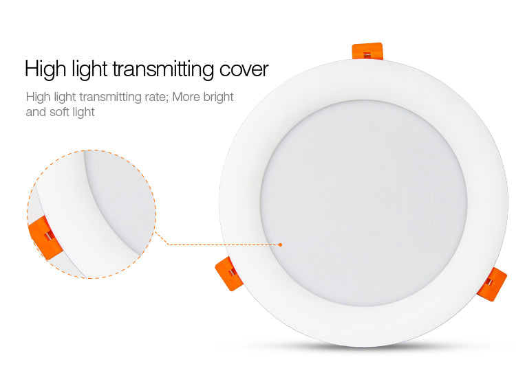 Miboxer 18W RGB+CCT LED Downlight FUT065 AC 100V-240V Round Brightness adjustable LED Ceiling Spotlight