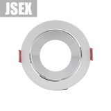 Round Nickel Recessed LED Ceiling Light Adjustable Frame MR16 GU10 Bulb Fixture Downlight Holder