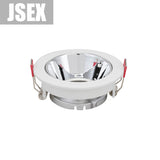 Round Nickel Recessed LED Ceiling Light Adjustable Frame MR16 GU10 Bulb Fixture Downlight Holder