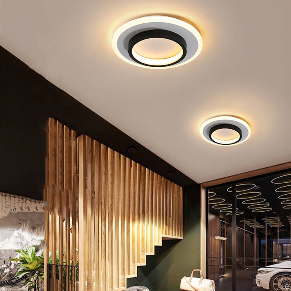Modern Simple LED Downlight Embedded aisle corridor lights entrance light Creative Nordic Indoor Ceiling Lamp Surface Mounted