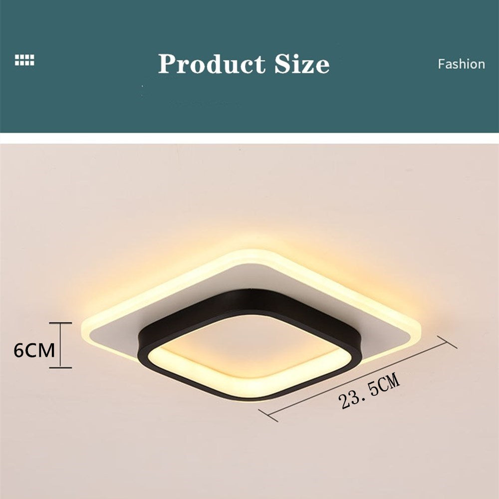 Modern Simple LED Downlight Embedded aisle corridor lights entrance light Creative Nordic Indoor Ceiling Lamp Surface Mounted