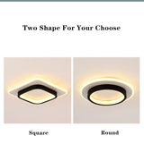 Modern Simple LED Downlight Embedded aisle corridor lights entrance light Creative Nordic Indoor Ceiling Lamp Surface Mounted