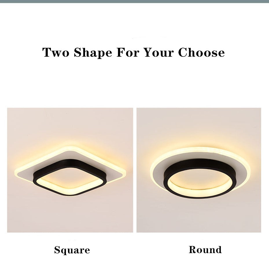 Modern Simple LED Downlight Embedded aisle corridor lights entrance light Creative Nordic Indoor Ceiling Lamp Surface Mounted