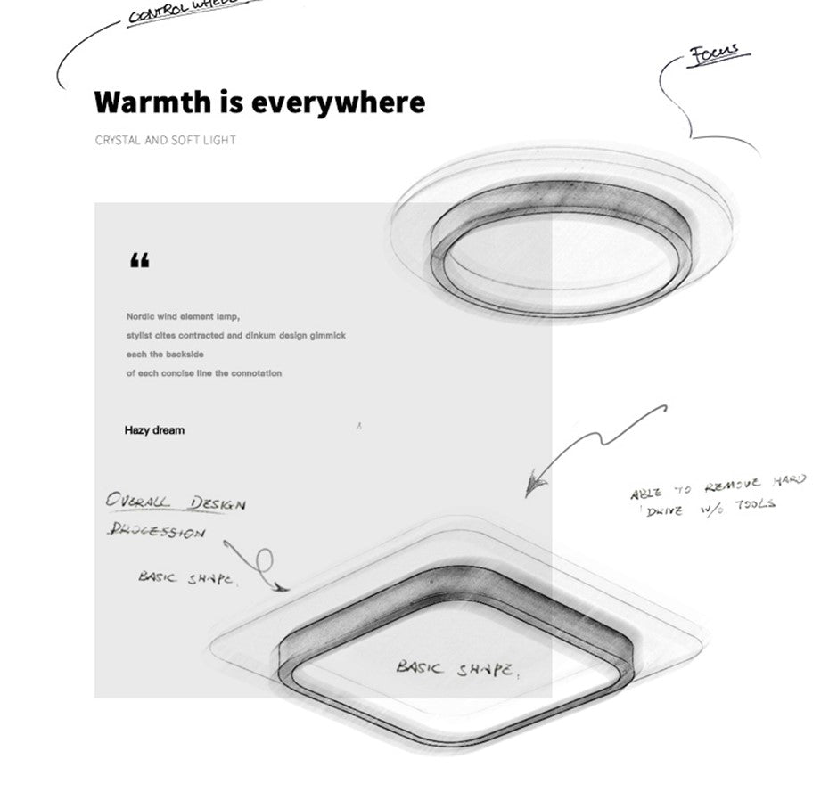 Modern Simple LED Downlight Embedded aisle corridor lights entrance light Creative Nordic Indoor Ceiling Lamp Surface Mounted