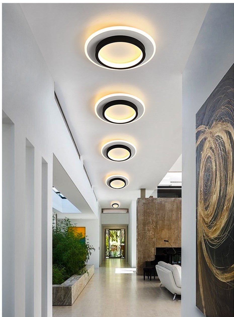 Modern Simple LED Downlight Embedded aisle corridor lights entrance light Creative Nordic Indoor Ceiling Lamp Surface Mounted
