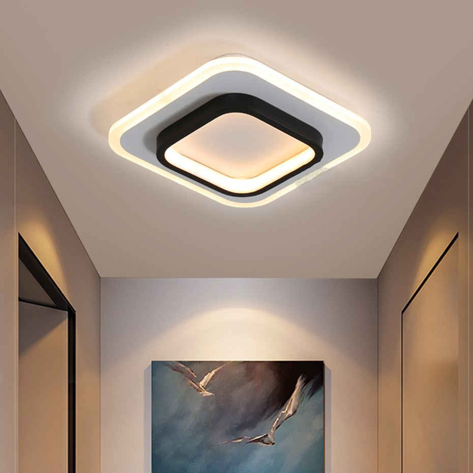 Modern Simple LED Downlight Embedded aisle corridor lights entrance light Creative Nordic Indoor Ceiling Lamp Surface Mounted