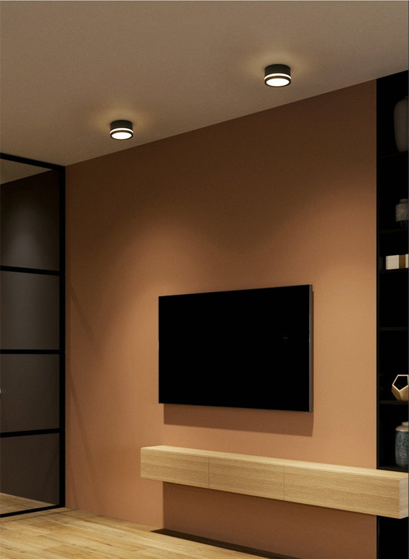 Round dimming ceiling downlight Led spotlight 7W 9W 12W 15W downlight household lighting AC85-265V