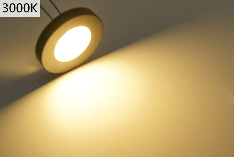 LED surface mounted downlight mini wall light panel spotlight ultra-thin ceiling household kitchen cabinet light night light