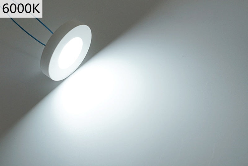 LED surface mounted downlight mini wall light panel spotlight ultra-thin ceiling household kitchen cabinet light night light