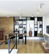 Dimmable Rotating LED Downlights 10W 15W 20W COB LED Ceiling Spot Lights AC110-220V LED Wall Lamp Warm Cold White Indoor Lighting