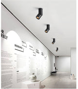 Dimmable Rotating LED Downlights 10W 15W 20W COB LED Ceiling Spot Lights AC110-220V LED Wall Lamp Warm Cold White Indoor Lighting