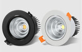 Dimmable LED Downlight COB Ceiling Spot Lighting 7W 10W 12W Led Bulb Bedroom Kitchen Indoor Ceiling Recessed Lights AC 85-265V