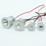 LED RGB Downlight IP65 1Watt 12V 15mm 25mm Mini Bulb Lights Spot Lighting Kitchen Restaurant Home Hotel Ceiling Recessed Lamps