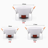 Zigbee LED Downlight WiFi Smart life Ceiling Down light Tuya APP RGB Warm Cool Changing Color 5W 7W 9W Alexa Google spotlight