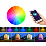 Zigbee LED Downlight WiFi Smart life Ceiling Down light Tuya APP RGB Warm Cool Changing Color 5W 7W 9W Alexa Google spotlight