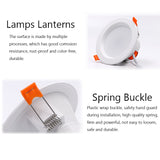 Zigbee LED Downlight WiFi Smart life Ceiling Down light Tuya APP RGB Warm Cool Changing Color 5W 7W 9W Alexa Google spotlight