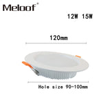 LED Downlight LED Tube Lamp 5W 9W 12W 10PCS/lot Round Embedded LED Ceiling Tube Lamp SMD 2835 Bedroom Kitchen Indoor Lighting