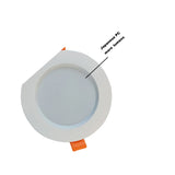 LED Downlight LED Tube Lamp 5W 9W 12W 10PCS/lot Round Embedded LED Ceiling Tube Lamp SMD 2835 Bedroom Kitchen Indoor Lighting