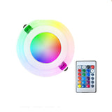 Acrylic LED Downlight 220V 5W 7W 9W 12W 15W RGB Change Recessed LED Panel Light Remote Kitchen living Indoor recessed lighting