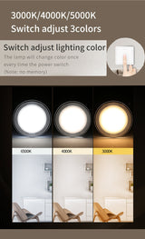 Acrylic LED Downlight 220V 5W 7W 9W 12W 15W RGB Change Recessed LED Panel Light Remote Kitchen living Indoor recessed lighting