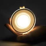 Acrylic LED Downlight 220V 5W 7W 9W 12W 15W RGB Change Recessed LED Panel Light Remote Kitchen living Indoor recessed lighting