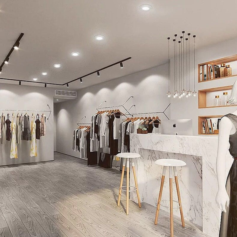 Acrylic LED Downlight 220V 5W 7W 9W 12W 15W RGB Change Recessed LED Panel Light Remote Kitchen living Indoor recessed lighting