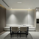 COOJUN led 5W Embedded Ceiling Lamp Frame Seamless Endless Downlight COB CRI Ra 93 Wall Wash Mini Spotlight Indoor Lamp