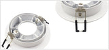 Round Double Rings LED Downlights Ceiling Fitting Base MR16 GU10 85-265V 90mm Cut Hole Beam Rotatable Indoor Lighting
