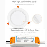 RGB+CCT recessed 25W indoor led ceiling Downlight dimmable AC100~240V hole size 200~210mm Compatible with 2.4G RF remote control